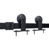 Zero type sliding barn door roller kit